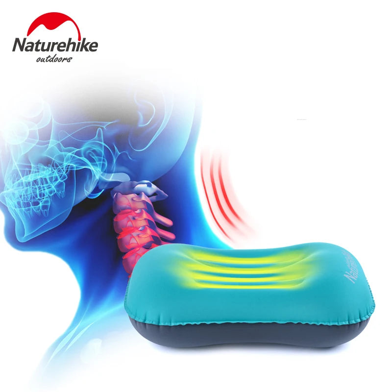 Almohada Inflable Portátil Ultraligera Para Viajes