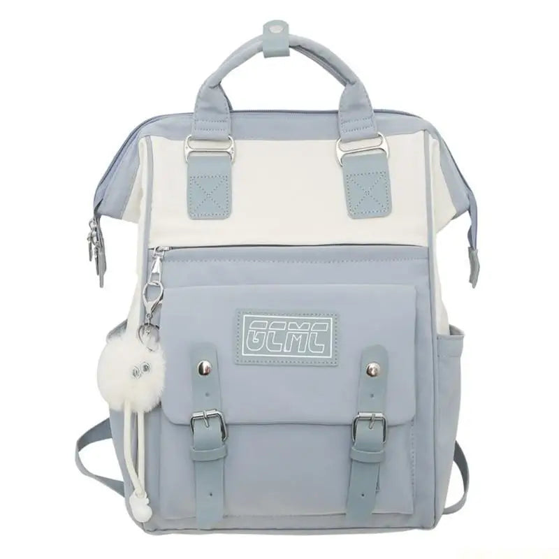 Mochila Juvenil Escolar Nylon Gran Capacidad Laptop