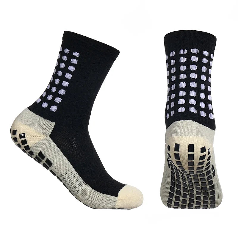 Calcetines Fútbol Antideslizantes con Suela de Silicona
