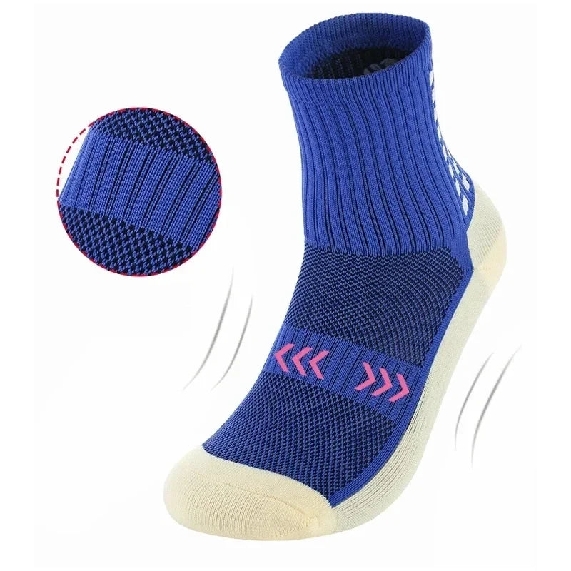 Calcetines Fútbol Antideslizantes con Suela de Silicona