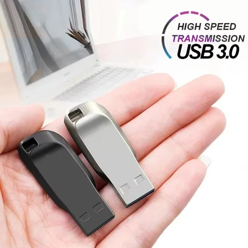 Flash Drive 2TB USB 3.0 High-Speed Mini Metal