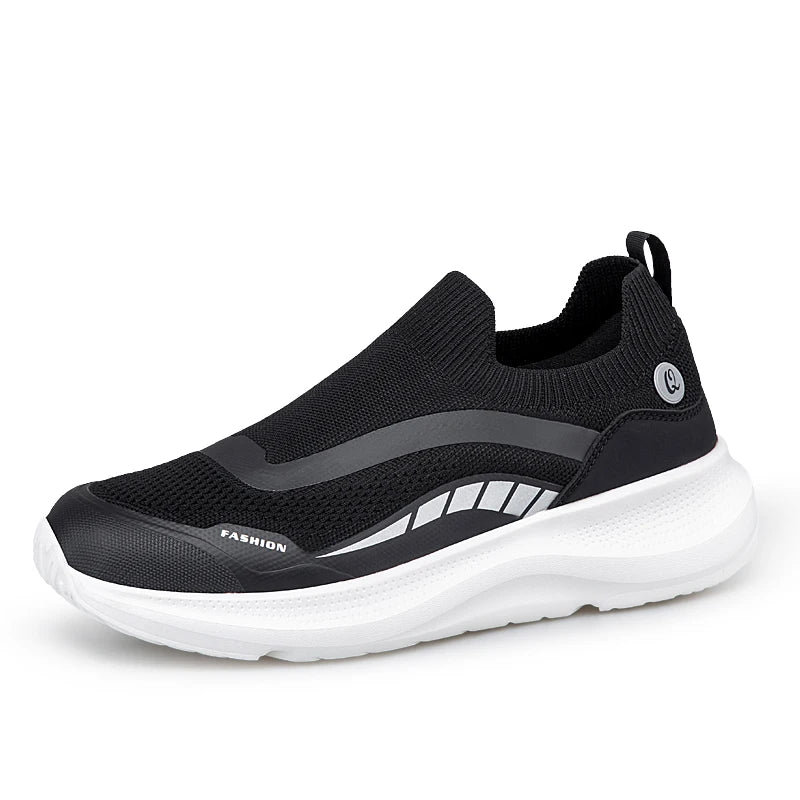 Tenis sin Cordones Para Hombre Suela Suave