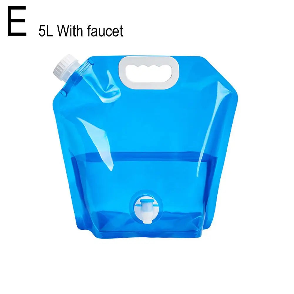 Bolsa de Agua Plegable Camping 5/10L Portátil