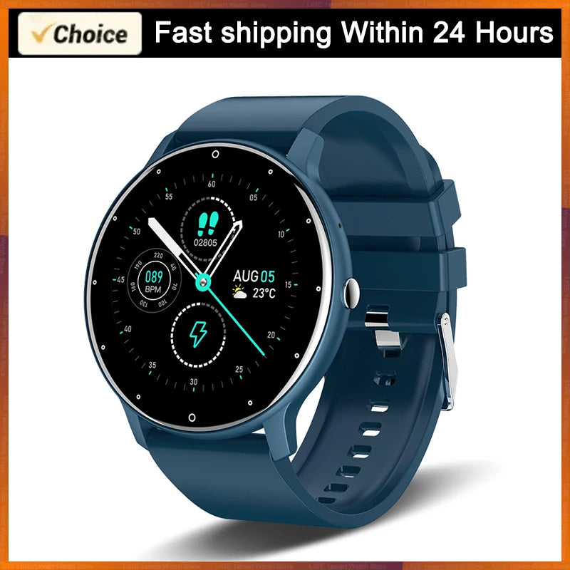Smartwatch Mujer Hombre LIGE Resistente al Agua Clima Tiempo