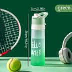 Bouteille spray pour eau 650 ml Gourde de sport portable