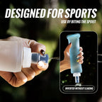 Bouteille d'eau souple pliable en TPU pour le sport