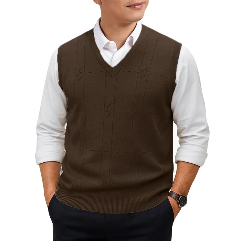 Chaleco Suéter para Hombre Ligero
