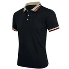 Polo décontracté homme coton respirant manches courtes