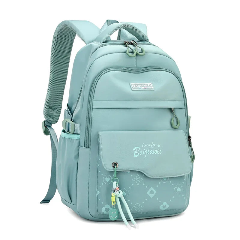 Mochila Escolar Juvenil Estilo Japonés Secundaria y Preparatoria