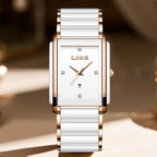 Montre LIGE LG89188 2026 Bracelet en céramique Résistante à l'eau
