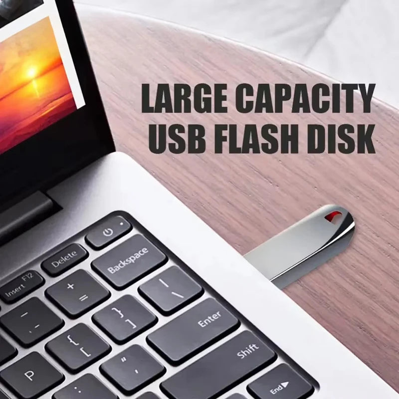 Memoria USB 3.0 Metal Impermeable Portátil 512GB 1TB 2TB