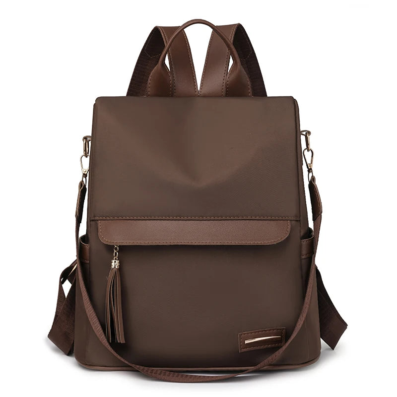 Mochila Impermeable Para Mujer Antirrobo Casual