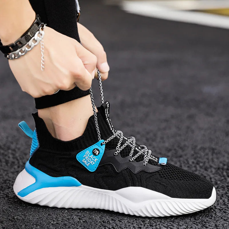 Men Shoes Autumn Soft Running Lazy Shoes Lightweight Cheap Mesh Casual Shoes Men Sneakers Tenis Masculino Zapatillas Hombre