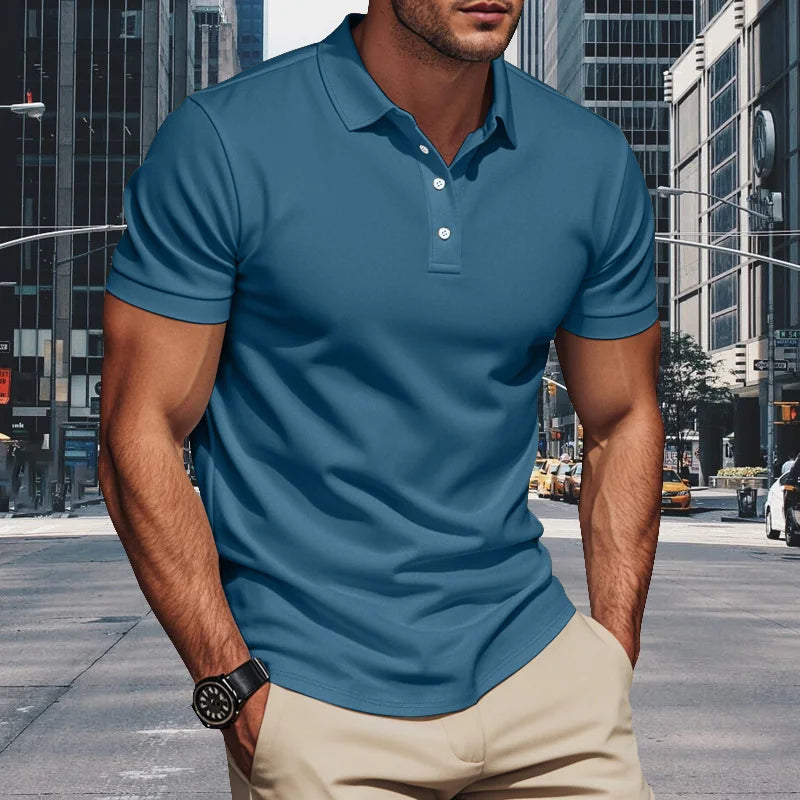 Polo para Hombre Manga Corta Casual /Deportivo /Oficina
