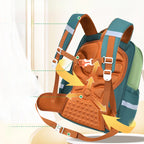 Sac à dos scolaire orthopédique imperméable pour filles et garçons