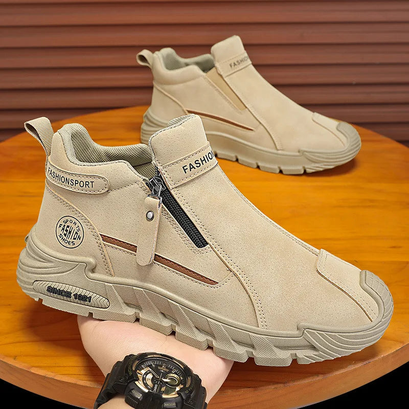 Men's Anti-Slip High Top Casual Athletic Boots