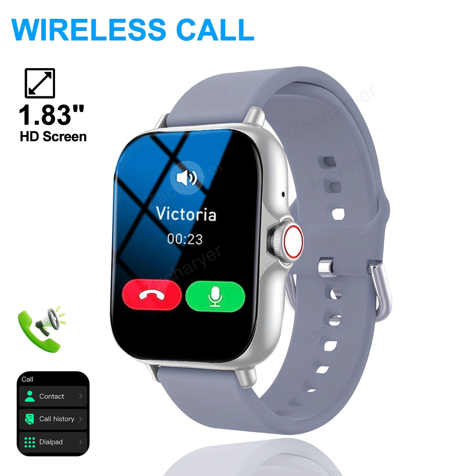 Smartwatch Hombre Mujer Notificaciones APP Deportivo iPhone Android