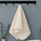 Serviette de Bain en Velours Corail Douce et à Séchage Rapide