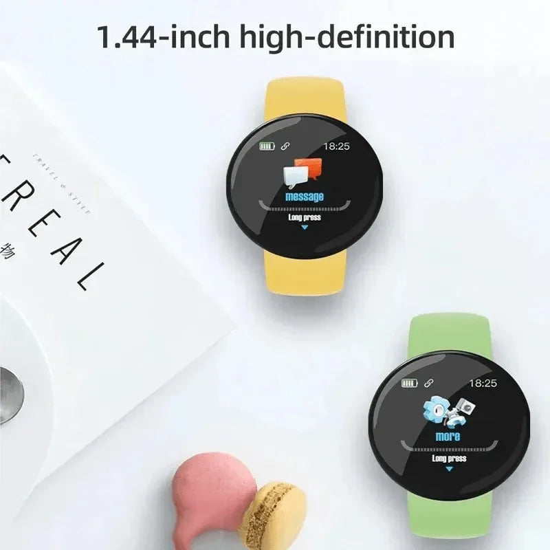 Smartwatch Hombre Mujer D18 Bluetooth Fitness Monitor de Sueño