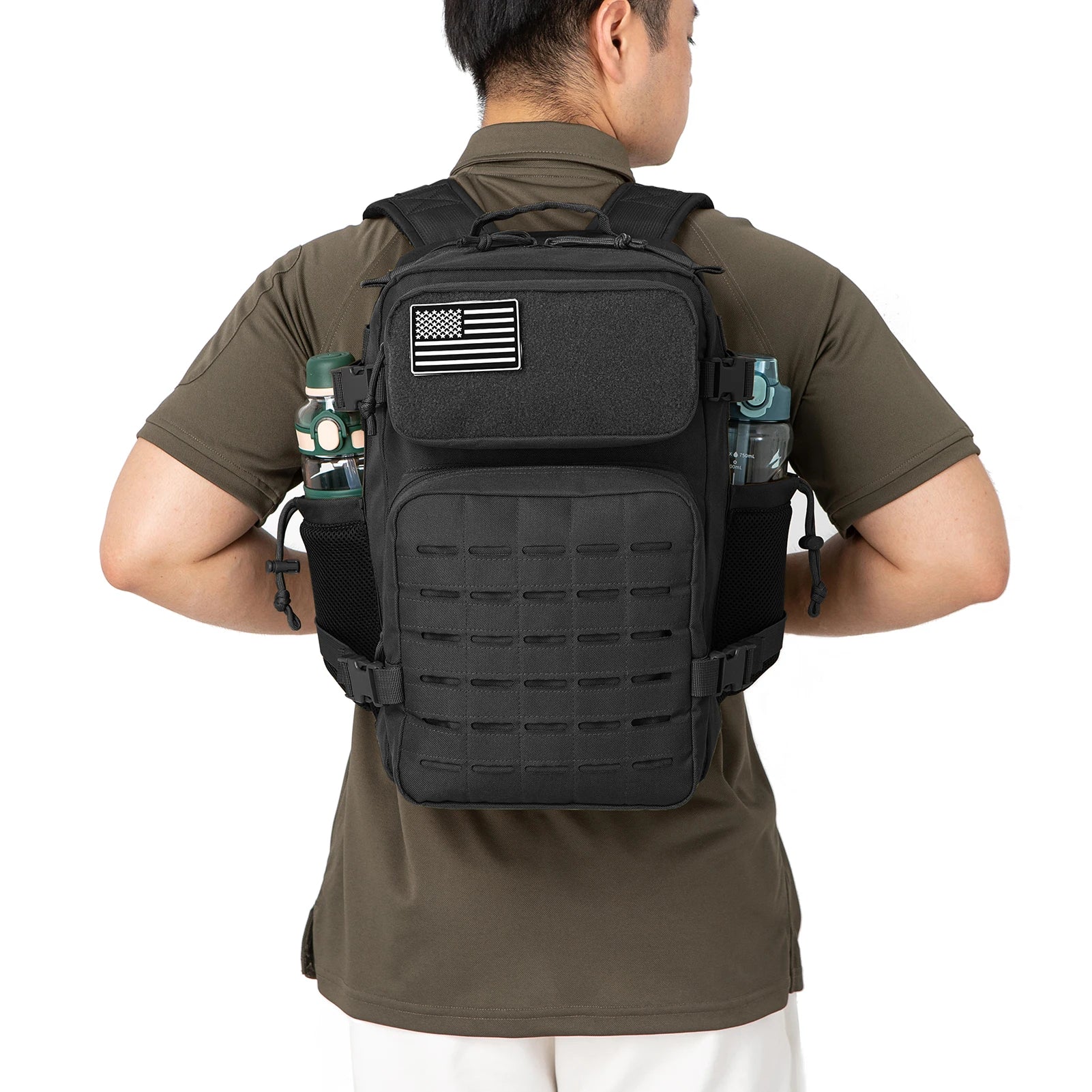 Mochila Táctica 25L MOLLE Outdoor Camping Senderismo