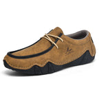 Baskets pour Femme en Cuir Artisanal Décontractées Plateforme Mocassins