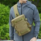 Sac Tactique de Poitrine pour Homme Randonnée et Activités de Plein Air
