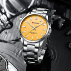 Montre Homme Tendance Acier Inoxydable Calendrier / Affaires