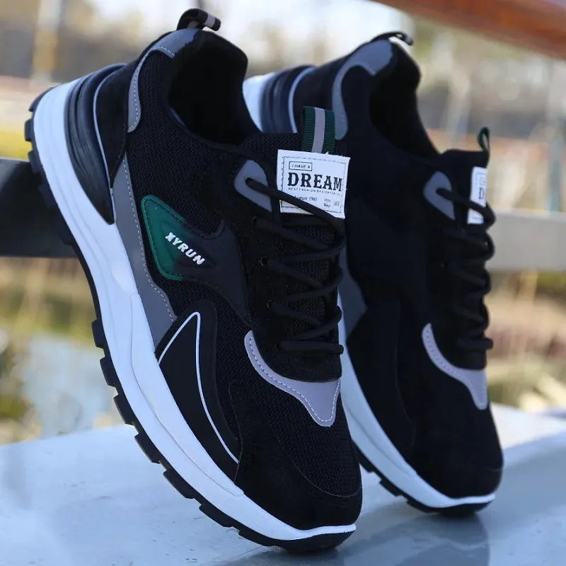 Zapatos Casuales Hombre con Cordones Para Correr