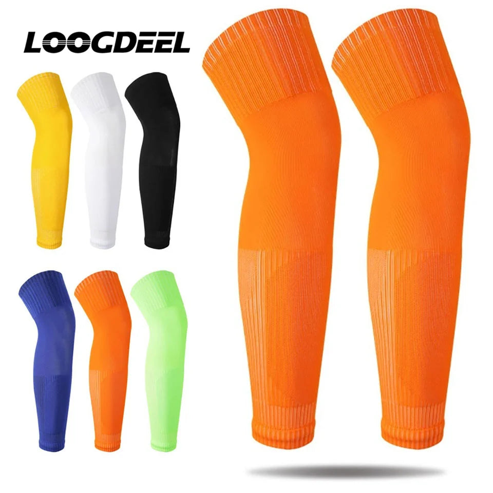 Medias de Fútbol Largas con Rodillera para Adultos