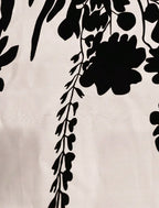 Robe élégante noir et blanc pour femme, pour le travail ou les rendez-vous