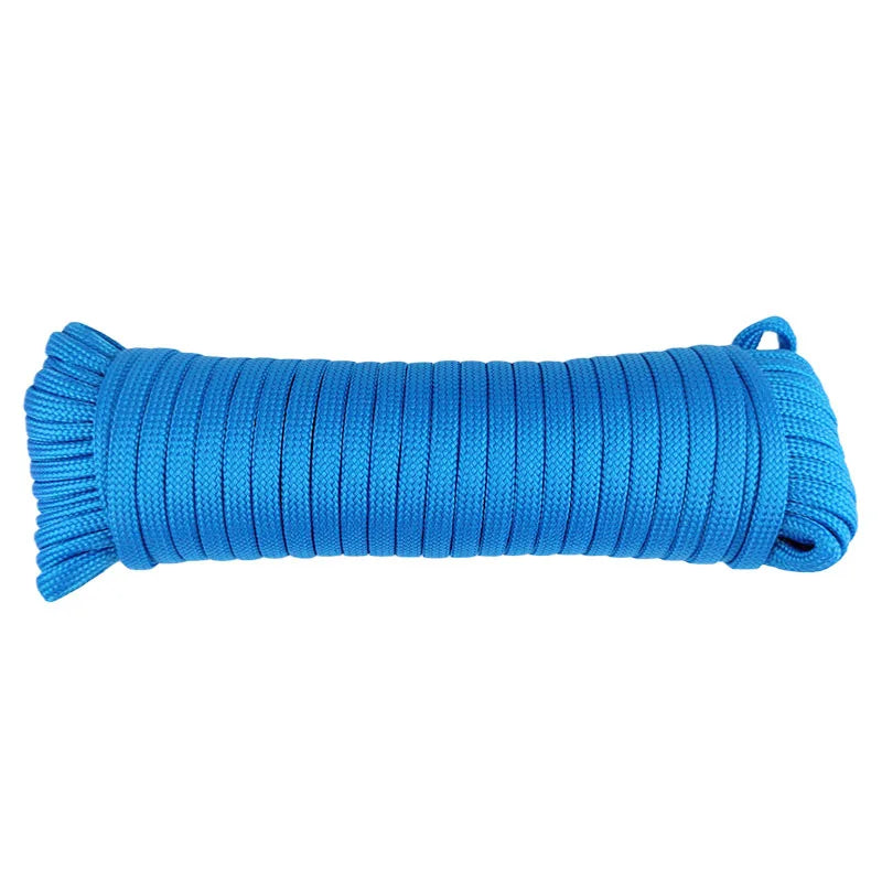 Cuerda Trenzada 8mm 10m Cuerda Paracord Supervivencia