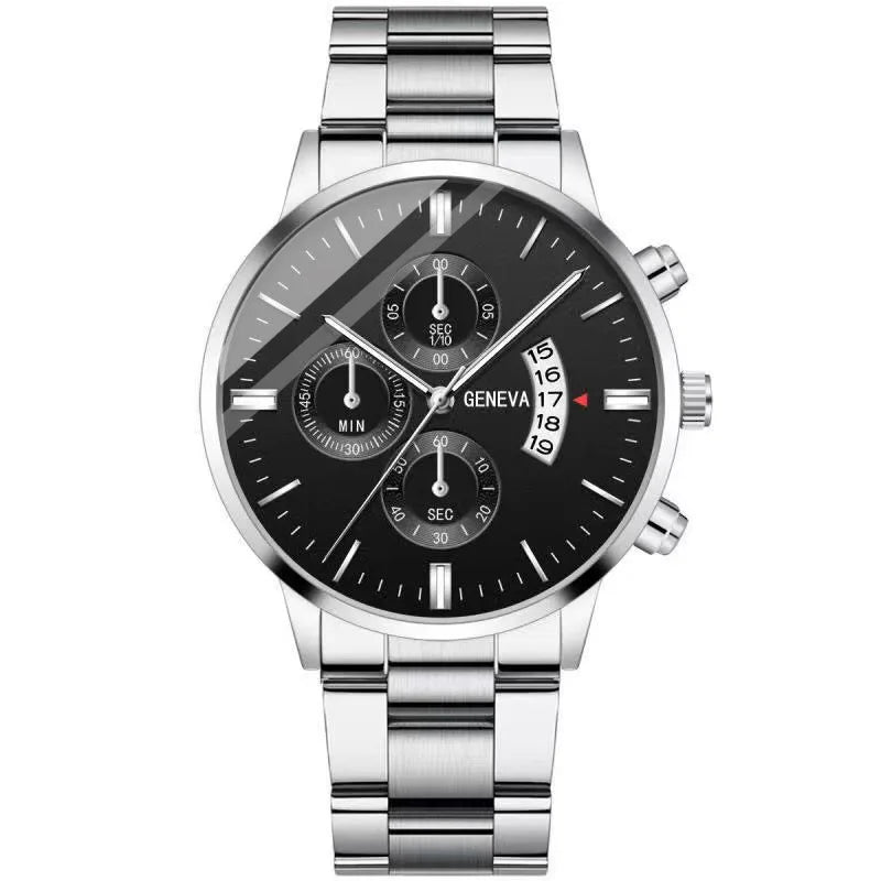 Men's Fashion Luxury Stainless Steel Quartz Watch