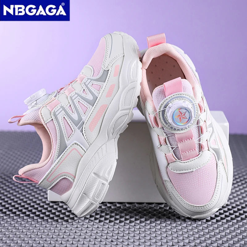 Zapatillas Deportivas Para Niñas Casuales con Forro de Malla Ideales Para Caminatas