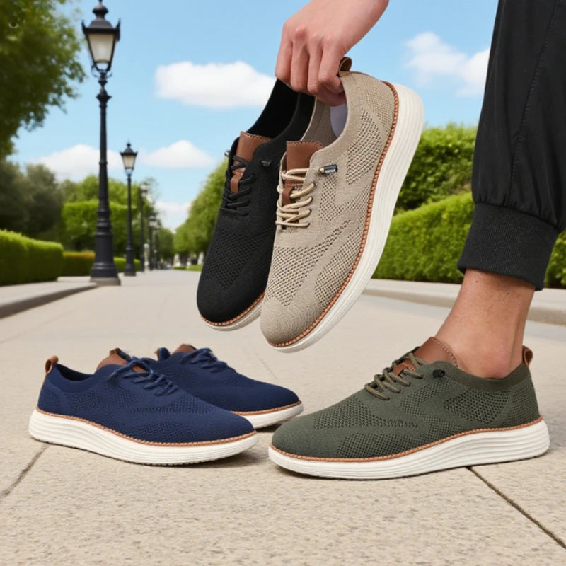 Zapatos Casuales Transpirables Hombres Estilo Urbano