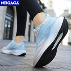 Baskets NBGAGA H607 de sport respirantes à motifs pour femme