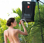 Sac de douche solaire pliable 20/40L Camping Bain de plein air