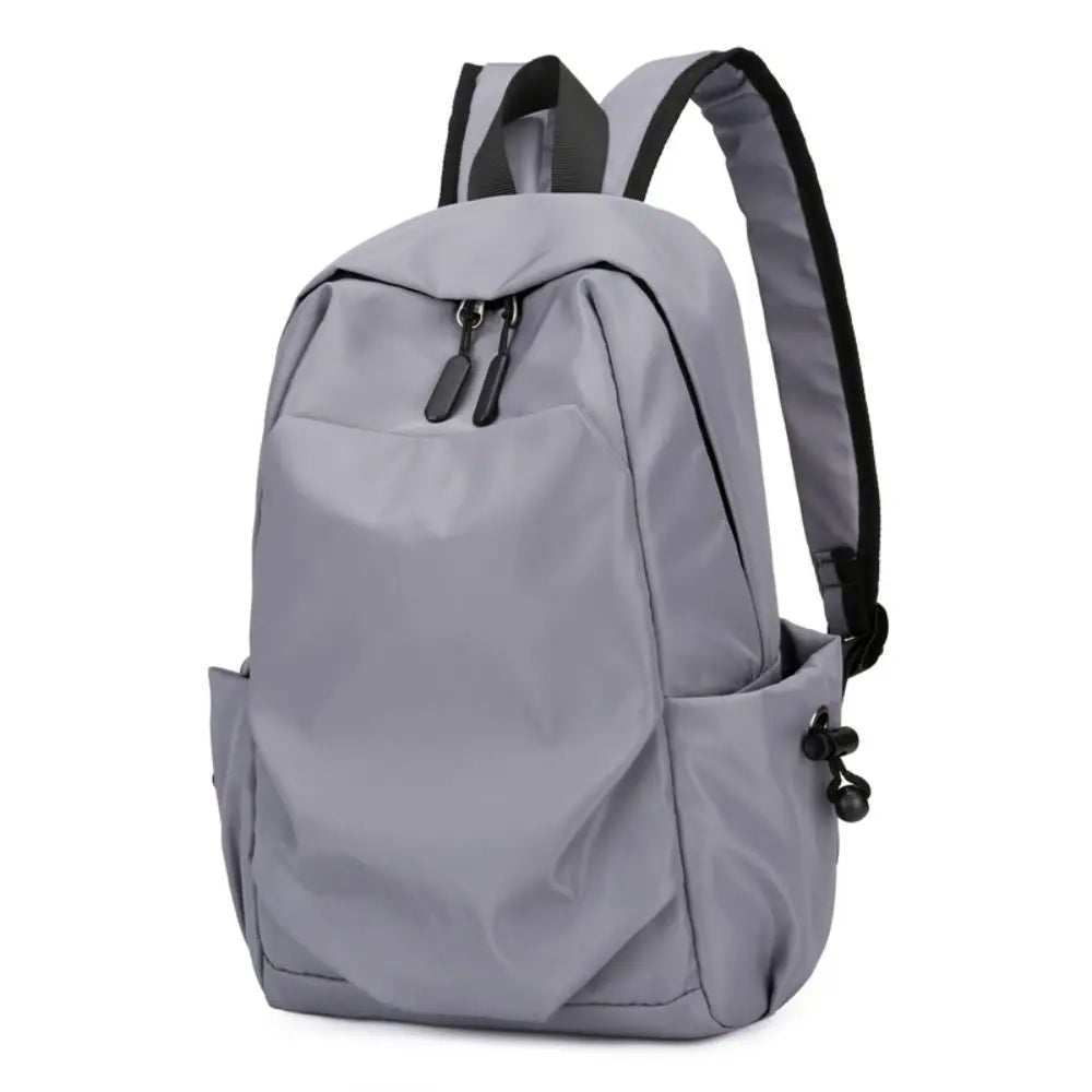 Mini Mochila Oxford Hombre Color Sólido Impermeable