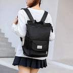 Korean Style Women's Backpack with USB Port