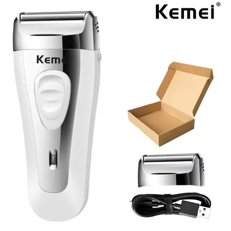 Afeitadora Eléctrica Kemei KM-9038 Impermeable Inalámbrica