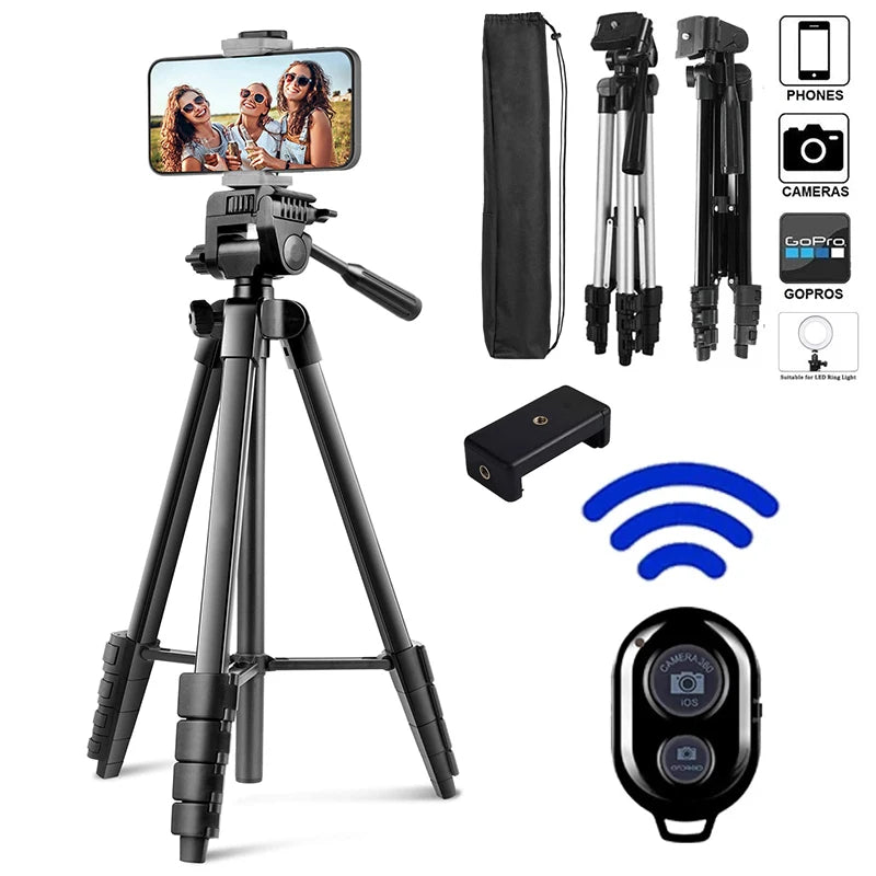 Trípode Portátil Para Celular /Cámara DSLR Soporte Selfie