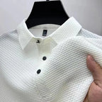 Polo Homme Décontracté Business Manches Courtes Respirant
