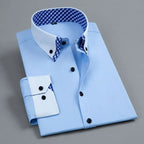 Chemise Habillée Manches Longues Formelle Infroissable