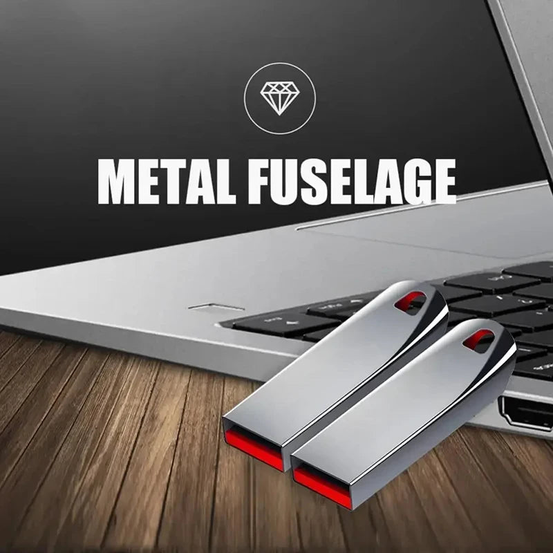USB 3.0 Metal Waterproof Portable Flash Drive 512GB 1TB 2TB