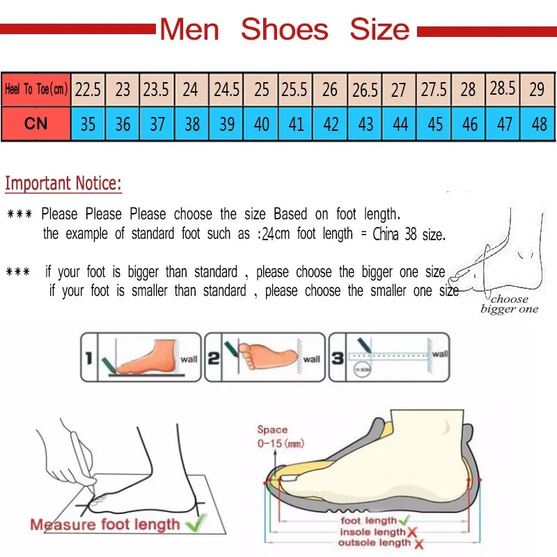 Men's Non-Slip Chunky Sole Trainers