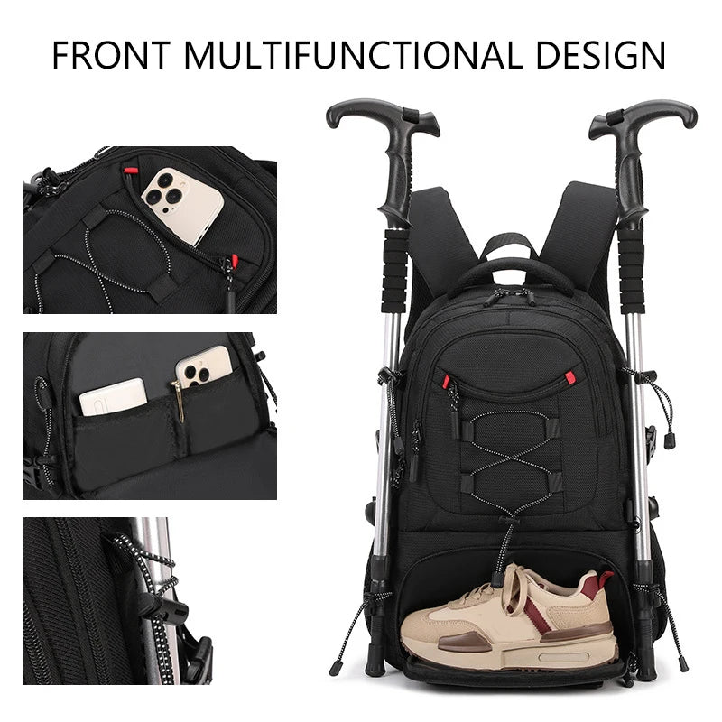 Mochila con Puerto USB Ligera Senderismo /Camping