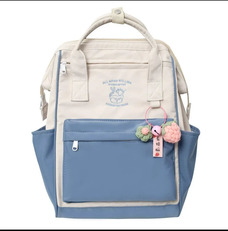 Mochila Kawaii Estilo Japonés Impermeable Juveniles Escolar Multiuso