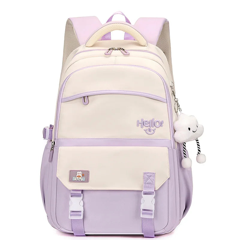 Mochila Escolar Niñas Ideal Para Primaria Secundaria y Preparatoria
