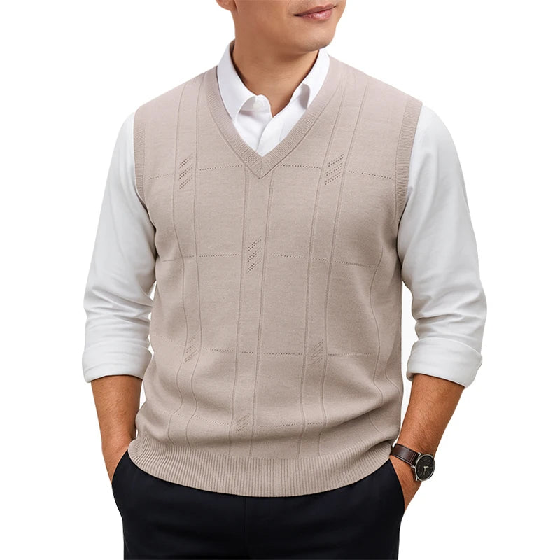 Chaleco Suéter para Hombre Ligero