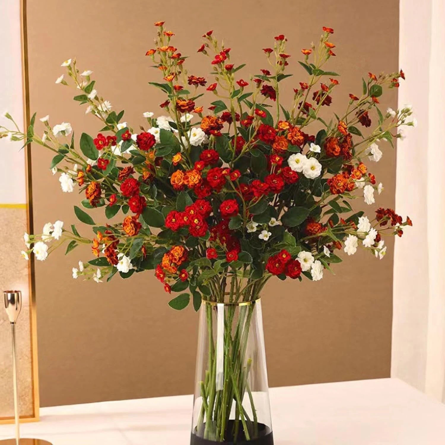Flores Artificiales de Margarita Hogar /Bodas /Fiestas