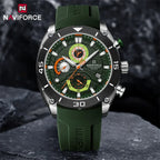Reloj NAVIFORCE 8038 Deportivo Para Hombre con Cronógrafo y Manecillas Luminosas